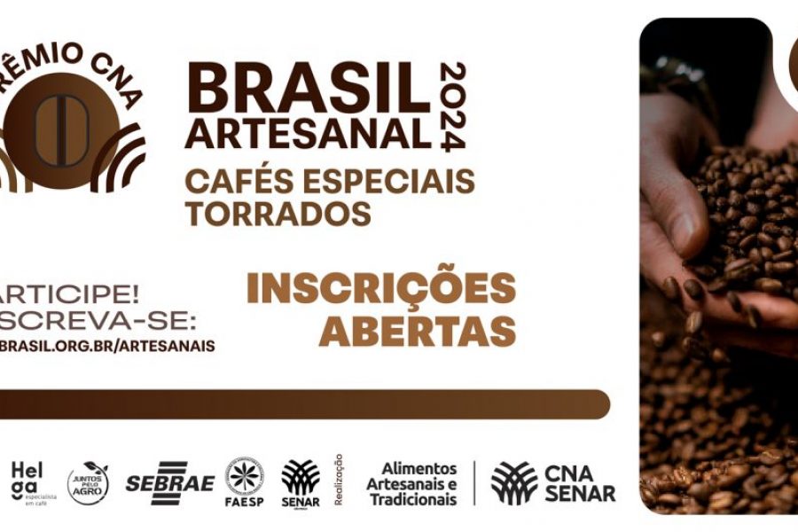 PRÊMIO CNA BRASIL ARTESANAL ESTÁ COM INSCRIÇÕES ABERTAS PARA CAFÉS ESPECIAIS